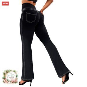 Bootcut Yoga Pants Flare Leggings High Waisted Tummy Control Casual Dress Pants